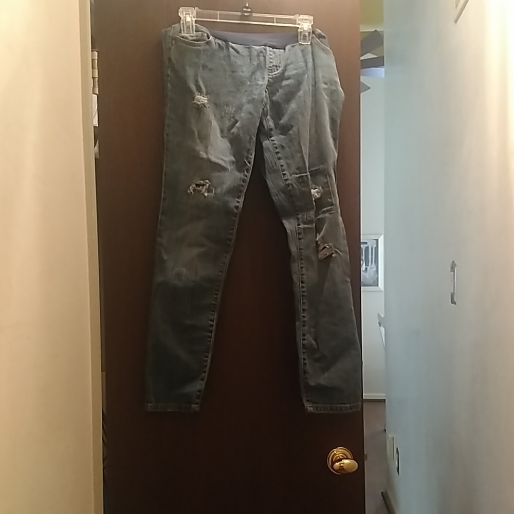 Motherhood indigo blue brand maternity jeans